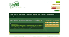 Desktop Screenshot of grandinvestment.com